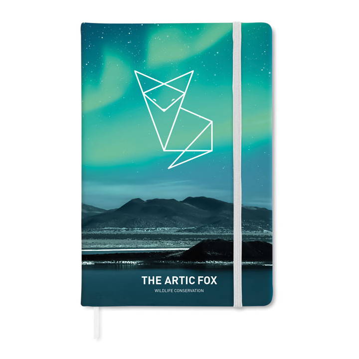Caderno A5 pautado