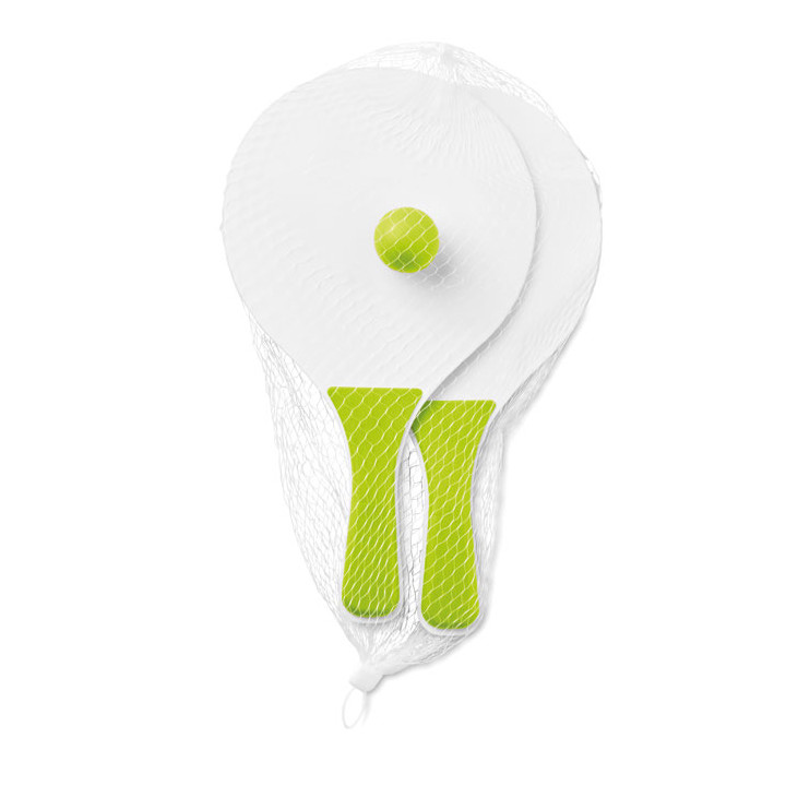 Set pequeno de Tenis de praia