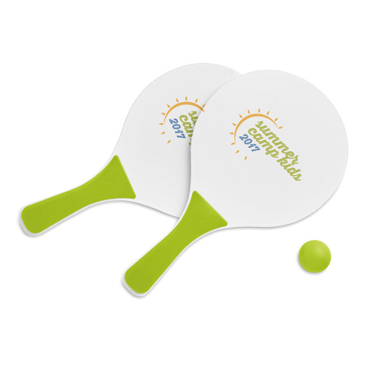 Set pequeno de Tenis de praia