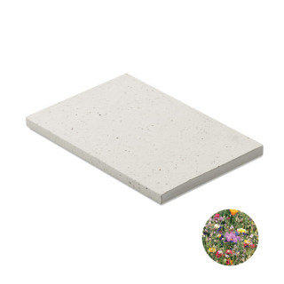Bloco A5 c/capa papel sementes