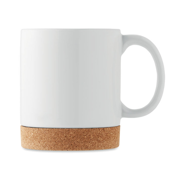 Caneca com cortiça sublimação