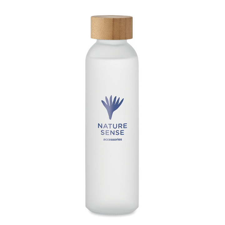 Garrafa de vidro fosco 500 ml