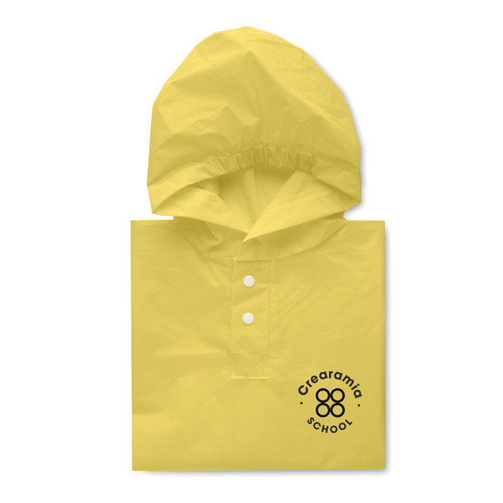 Capa de chuva para criança