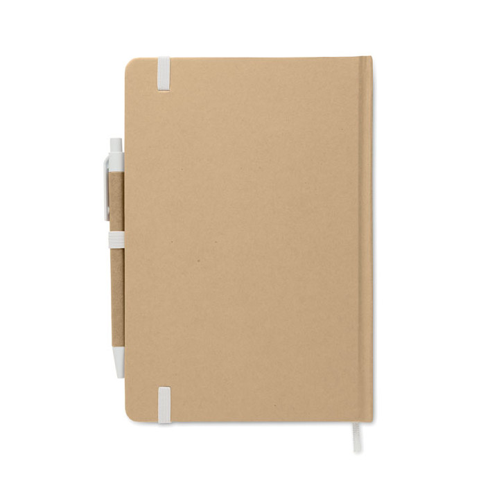 Caderno A5 em cartão reciclado
