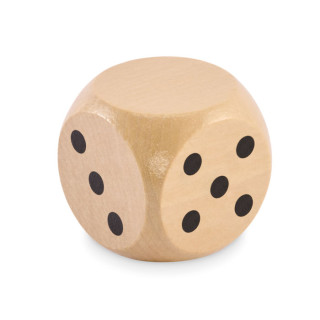 Dados de madeira Schima 5cm di