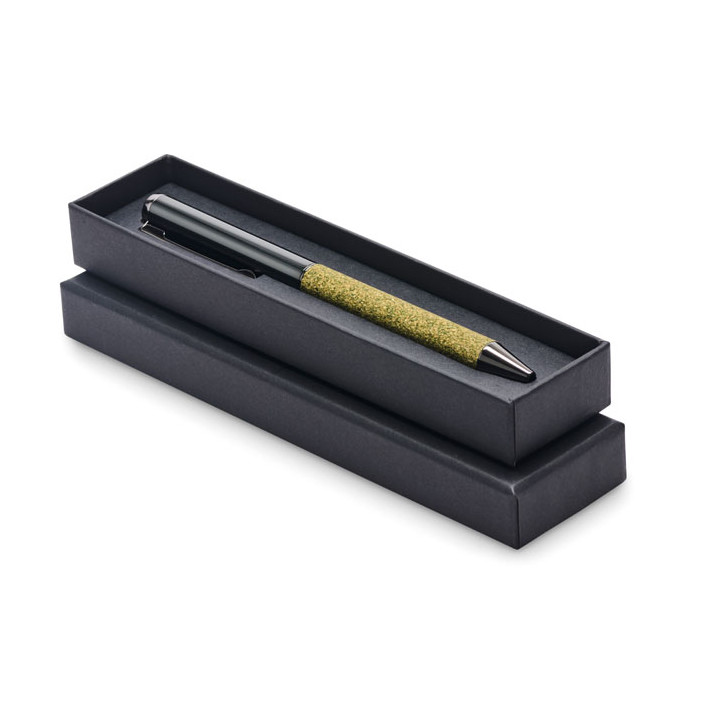 Caneta de metal twist em caixa