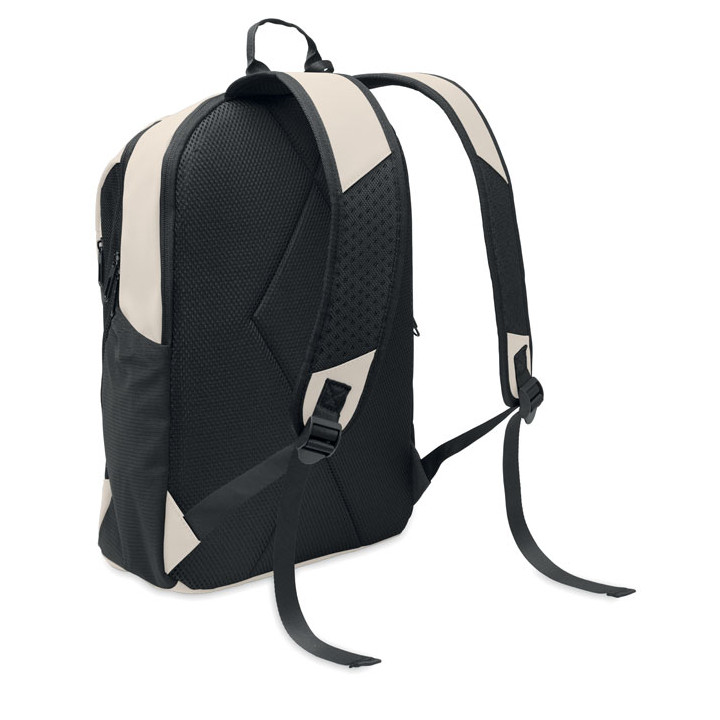 Mochila portátil 15" PU macio