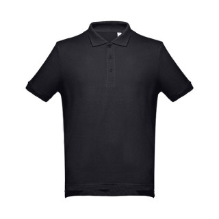 THC ADAM II. Polo para homem de manga curta em algodão