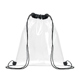 Saco transparente com cordão