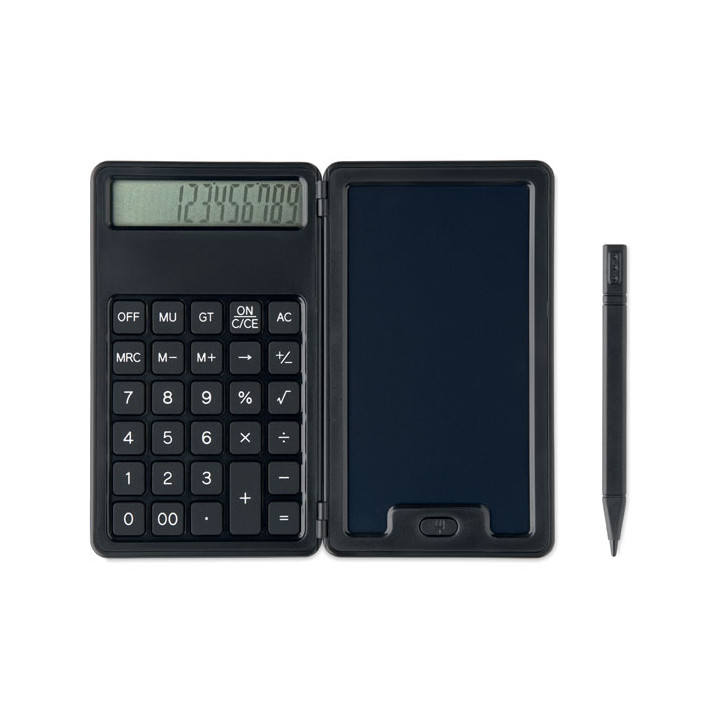 Calculadora com tablet LCD