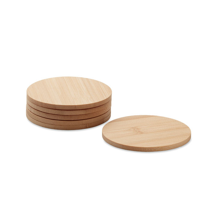 Conjunto de 6 bases para copos