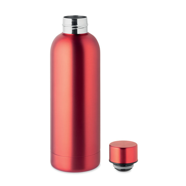 Garrafa de aço inox reciclado