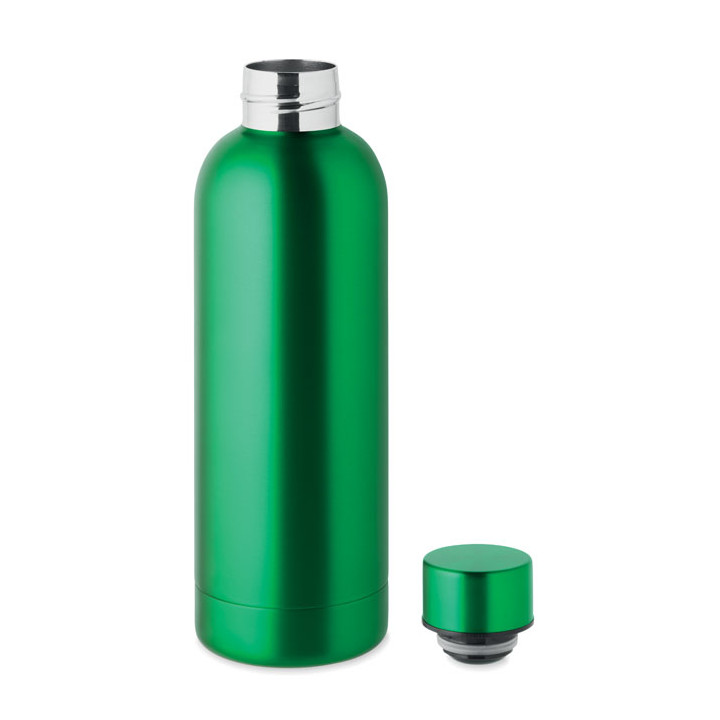 Garrafa de aço inox reciclado