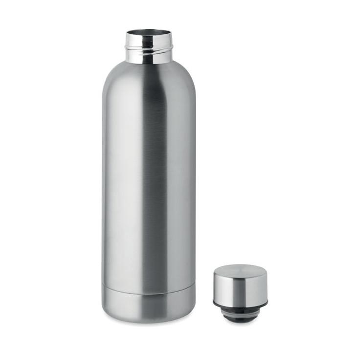 Garrafa de aço inox reciclado