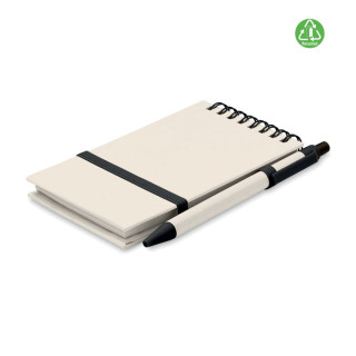 Set bloco A6 espiral reciclado