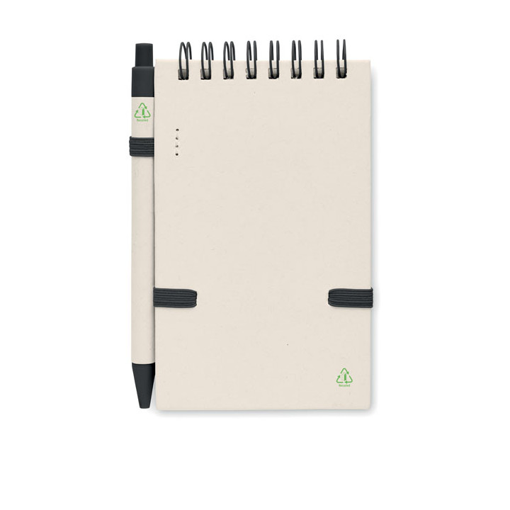 Set bloco A6 espiral reciclado