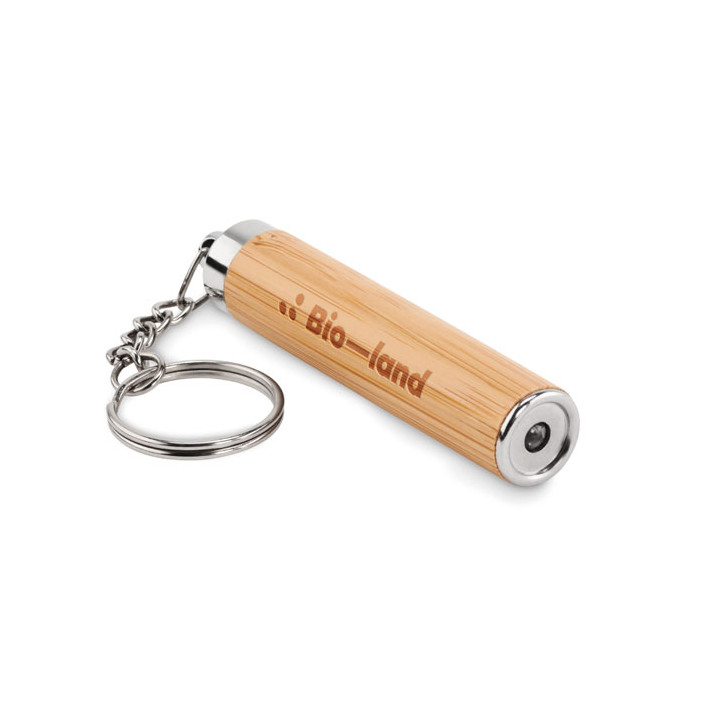 Lanterna porta-chaves bambu