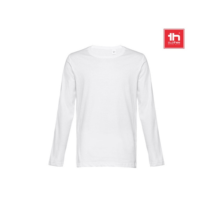 THC BUCHAREST WH. T-shirt de manga comprida para homem em algodão
