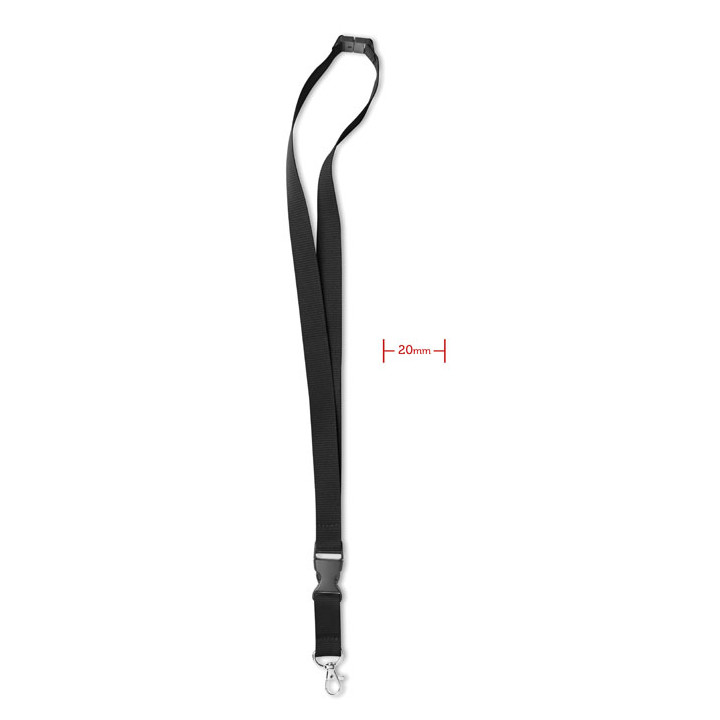 Lanyard  gancho de metal 20 mm