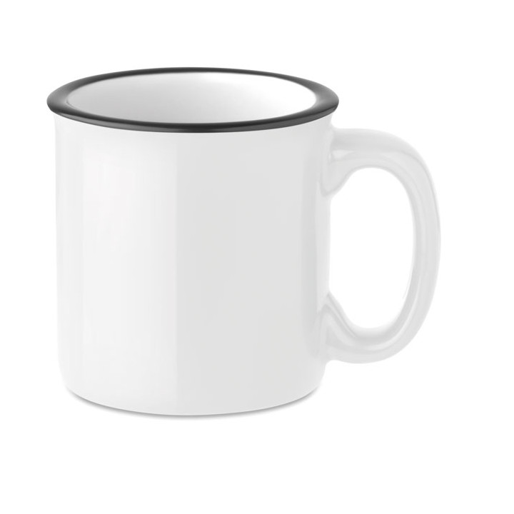 Caneca cerâmica vintage 240ml