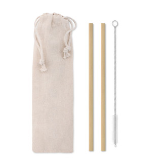 Palhinha bambu escova bolsa
