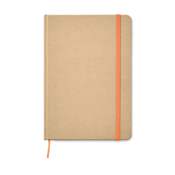 Notebook A5 cartão reciclado
