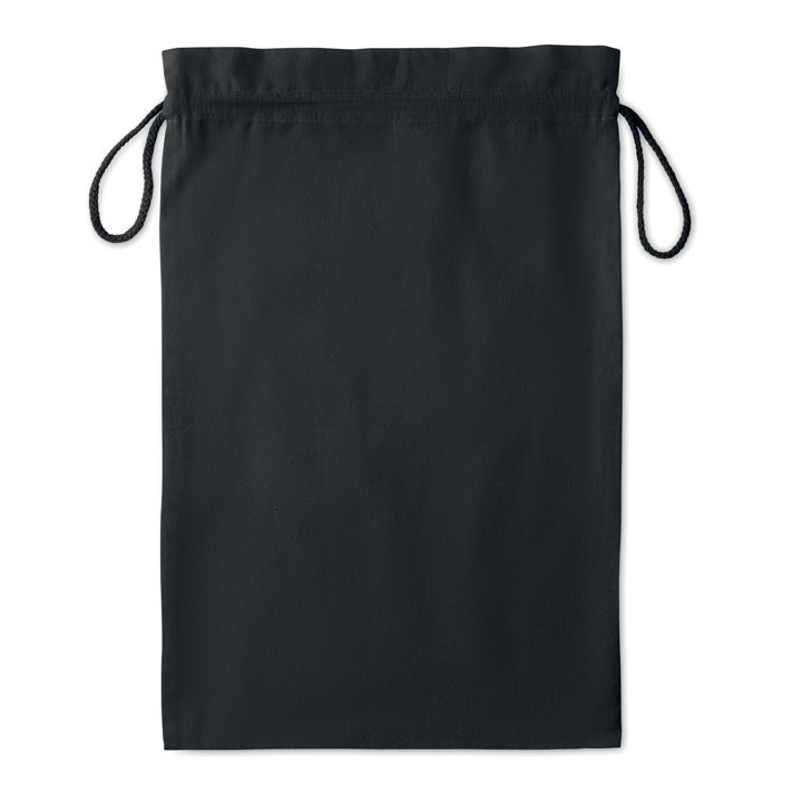 Saco de algodão com cordão