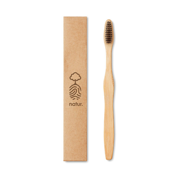 Escova de dentes em bambu