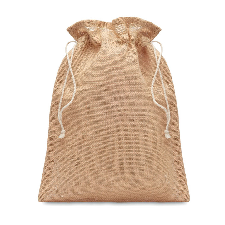 Saco  gift peq. juta 14x 22cm