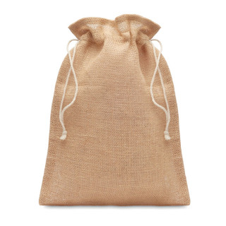 Saco  gift méd. juta 25x 32cm