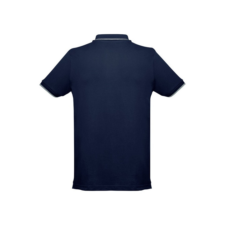 THC ROME. Polo bicolor para homem em algodão