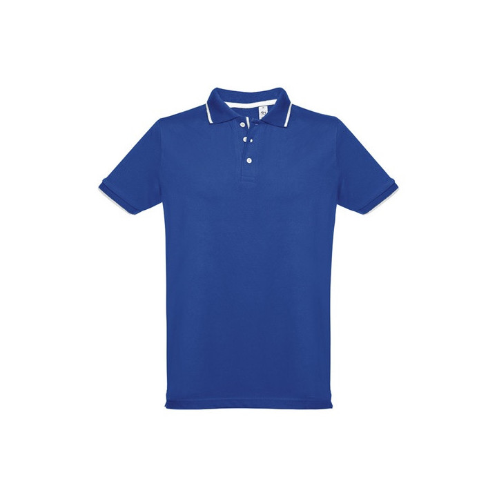 THC ROME. Polo bicolor para homem em algodão