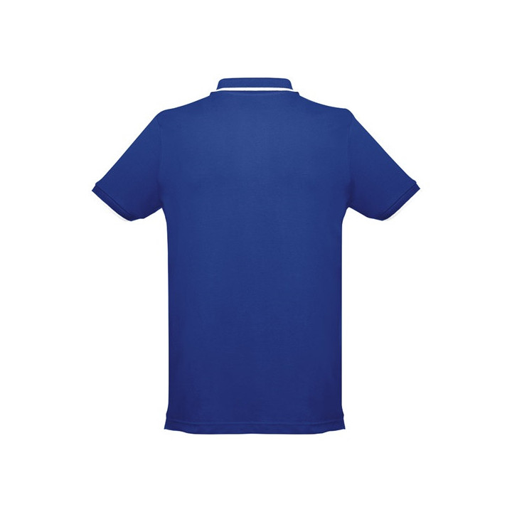 THC ROME. Polo bicolor para homem em algodão