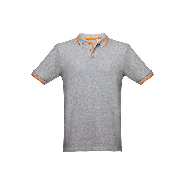 THC ROME. Polo bicolor para homem em algodão