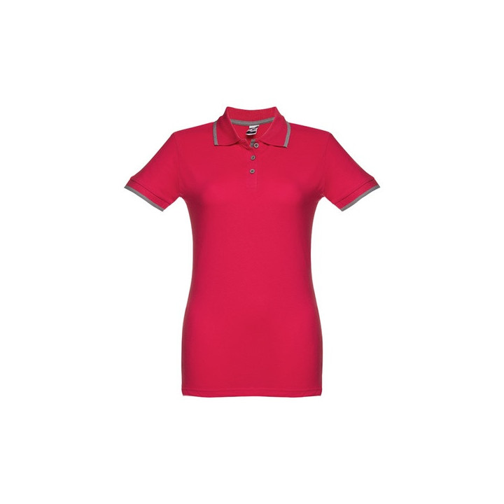 THC ROME WOMEN. Polo bicolor para senhora