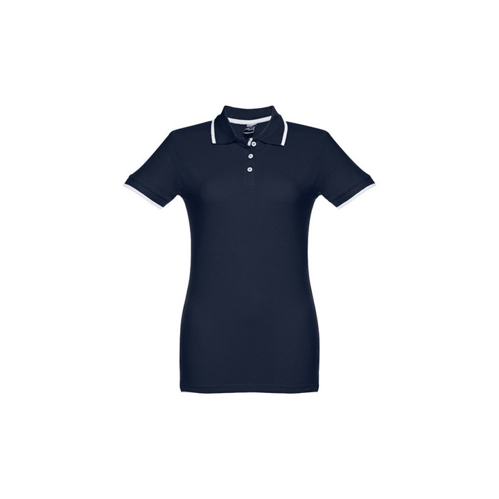THC ROME WOMEN. Polo bicolor para senhora