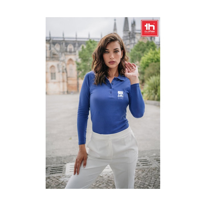 THC BERN WOMEN. Polo de manga comprida para senhora